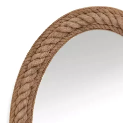 Kirklands Home Oval Lyla Natural Rope Wall Mirror Discount