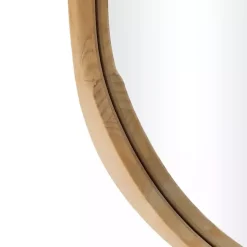 Kirklands Home Oval Natural Wood Wall Mirror New