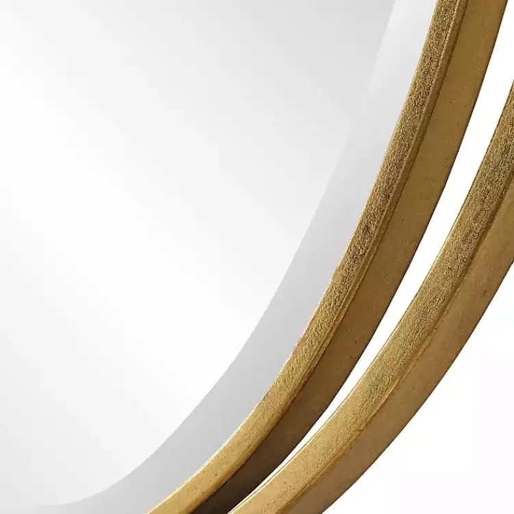 Kirklands Home Oval Rhodes Gold Wall Mirror Hot