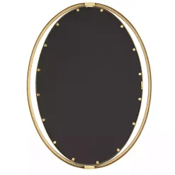 Kirklands Home Oval Rhodes Gold Wall Mirror Hot