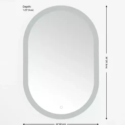 Kirklands Home Oval Wes LED Wall Mirror Sale