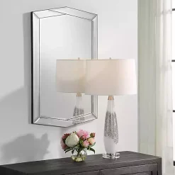 Kirklands Home Overlapping Asymmetrical Bevel Wall Mirror
