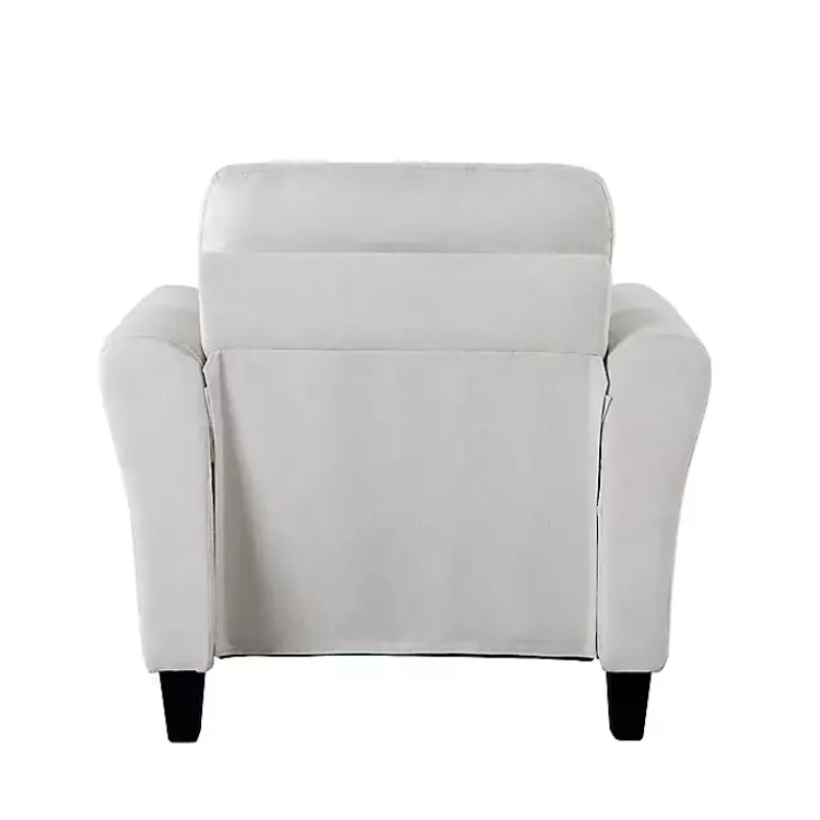 Kirklands Home Oyster Walter Accent Chair Ivory Discount