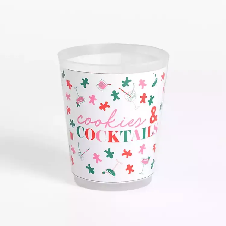Kirklands Home Packed Party Cookies & Cocktails 10-pc. Cup Set Best