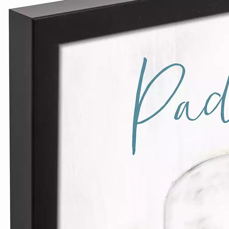 Kirklands Home Paddle On Framed Canvas Art Print Multi New