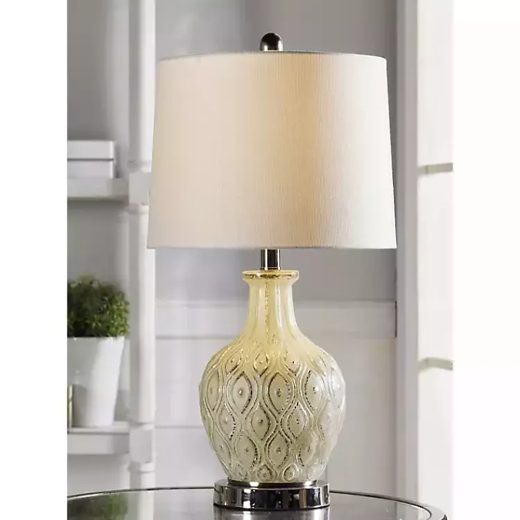 Kirklands Home Painted Mercury Glass Table Lamp Best