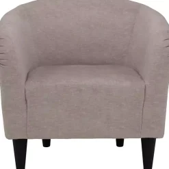 Kirklands Home Pale Rose Aston Barrel Accent Chair Pink Best