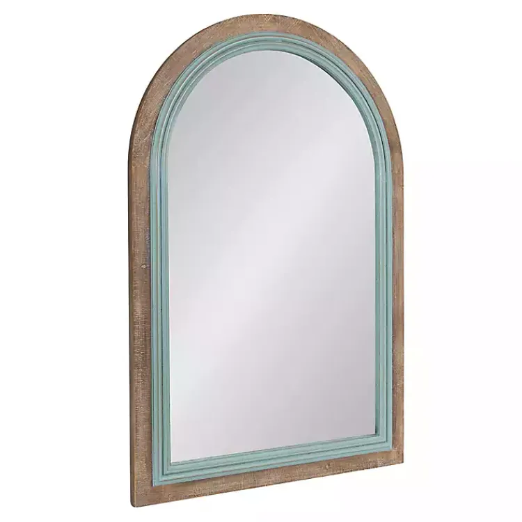 Kirklands Home Palmer Arch Wood Wall Mirror