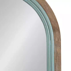 Kirklands Home Palmer Arch Wood Wall Mirror