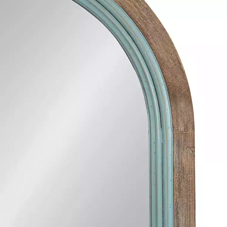 Kirklands Home Palmer Arch Wood Wall Mirror