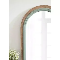 Kirklands Home Palmer Arch Wood Wall Mirror