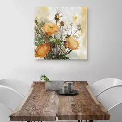 Kirklands Home Pandora Canvas Art Print, 30x30 in. Orange Discount