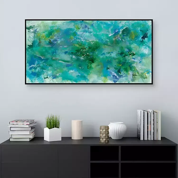 Kirklands Home Pandorum From Above Framed Canvas Art Discount