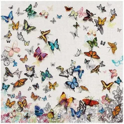 Kirklands Home Papillon Canvas Art Print Multi Online