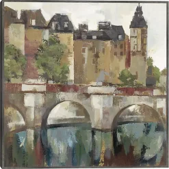Kirklands Home Paris Late Summer Framed Canvas Art Print Multi Clearance