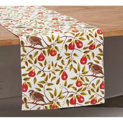 Christmas Dining & Entertaining>Kirklands Home Partridge in a Pear Tree Table Runner