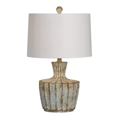 Kirklands Home Pastel Blue Jada Table Lamp White Discount