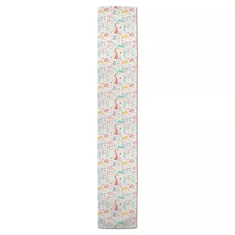 Easter Decorations>Kirklands Home Pastel Easter Pattern Table Runner, 72 in.