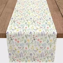Kirklands Home Pastel Floral Stems Table Runner, 72 in. Multi Discount