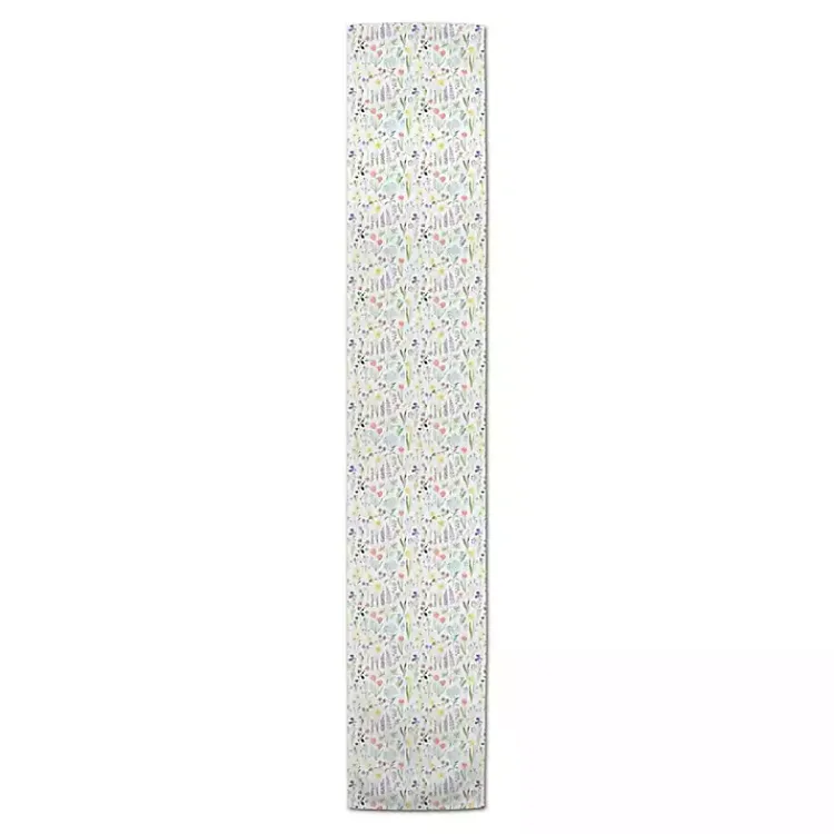 Kirklands Home Pastel Floral Stems Table Runner, 72 in. Multi Discount