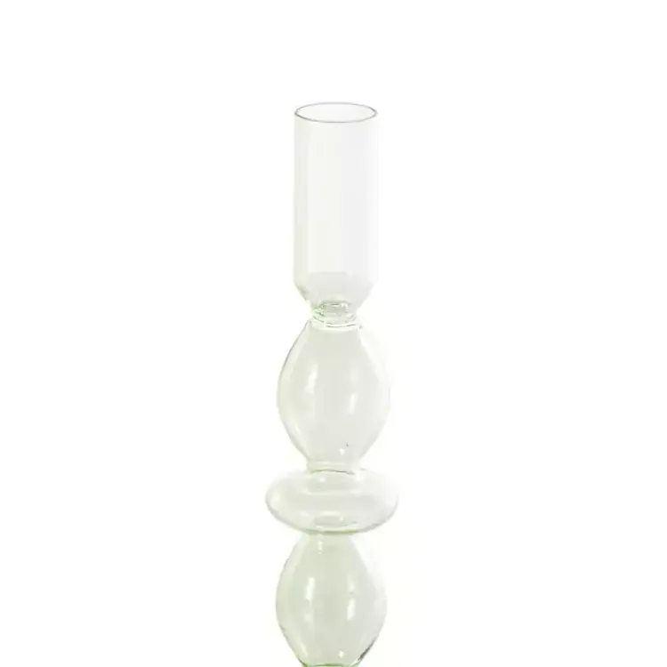 Candle Holders>Kirklands Home Pastel Glass Taper Candle Holders, Set of 3