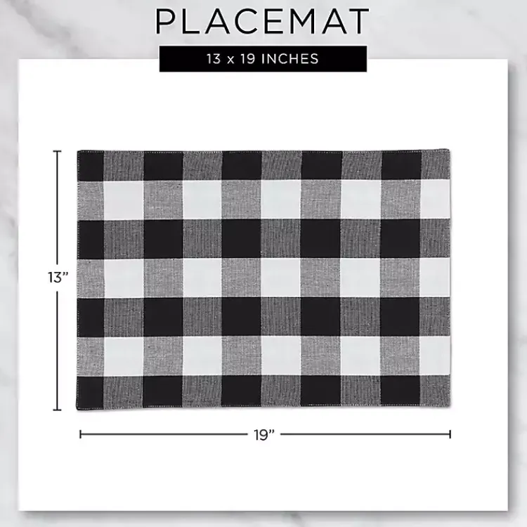 Kirklands Home Pastel Lavender Fog Dobby Placemats, Set of 6 Purple Clearance