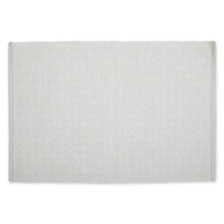 Kirklands Home Pastel Misty Dobby Placemats, Set of 6 Blue Hot