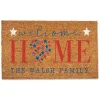 Kirklands Home Patriotic Welcome Home Personalized Doormat New