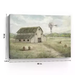 Kirklands Home Peaceful Farm Canvas Art Print, 48x36 in. New