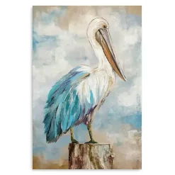 Kirklands Home Pelican Perch Canvas Art Print, 32x48 in. Outlet