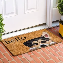Kirklands Home Pembroke Welsh Corgi Hello Doormat Discount