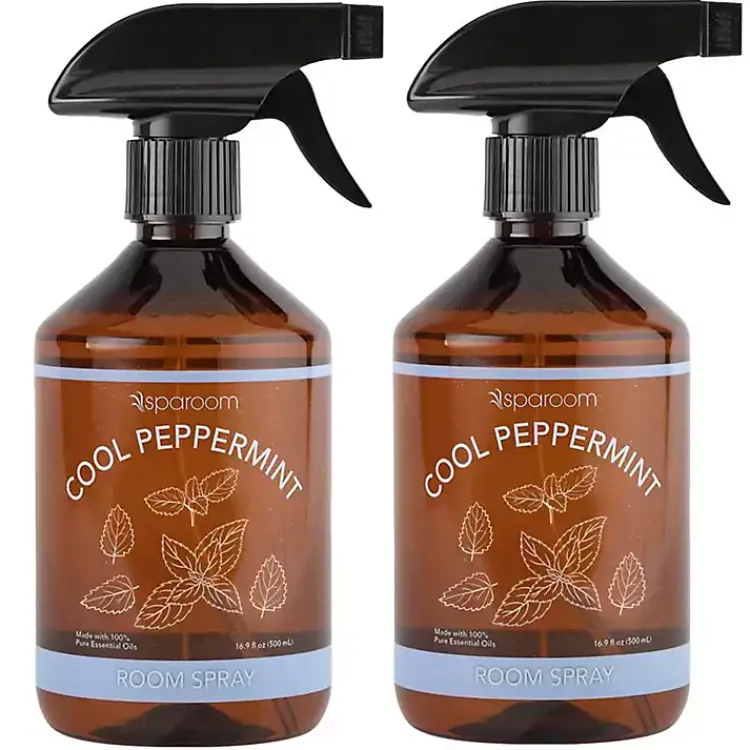 Home Fragrance>Kirklands Home Peppermint 2-Pack Room Spray Brown