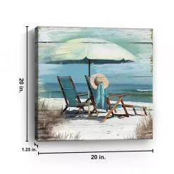 Kirklands Home Perfect Spot Canvas Art Print, 20x20 in. Blue Online