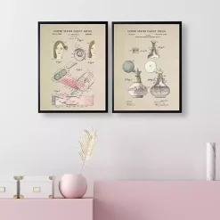 Kirklands Home Perfume Patent Framed Art Print Hot