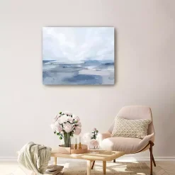 Kirklands Home Periwinkle Sea Canvas Art Print Blue Discount