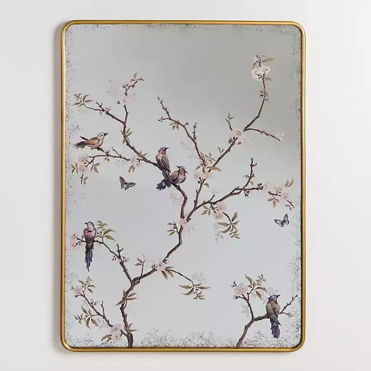 Kirklands Home Persephone Birds & Branches Wall Mirror Sale