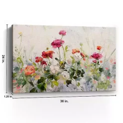 Kirklands Home Persian Buttercups Canvas Art Print, 36x24 in. New