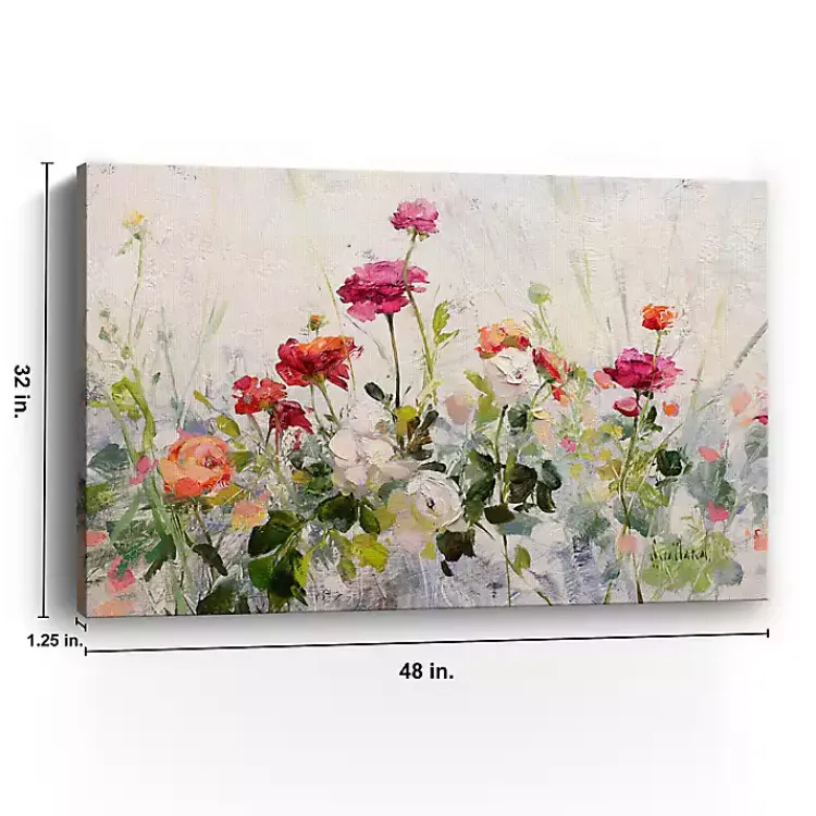 Kirklands Home Persian Buttercups Canvas Art Print, 48x32 in. Sale