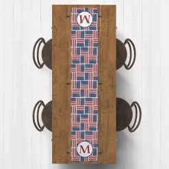 Kirklands Home Personalized American Flag Table Runner, 72 in. Hot