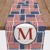 Kirklands Home Personalized American Flag Table Runner, 90 in. Sale