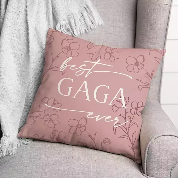 Pillows>Kirklands Home Personalized Best Ever Outdoor Pillow Pink