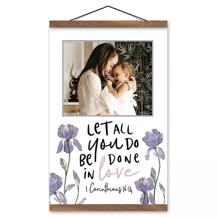 Kirklands Home Personalized Done in Love Hanging Canvas Print Sale