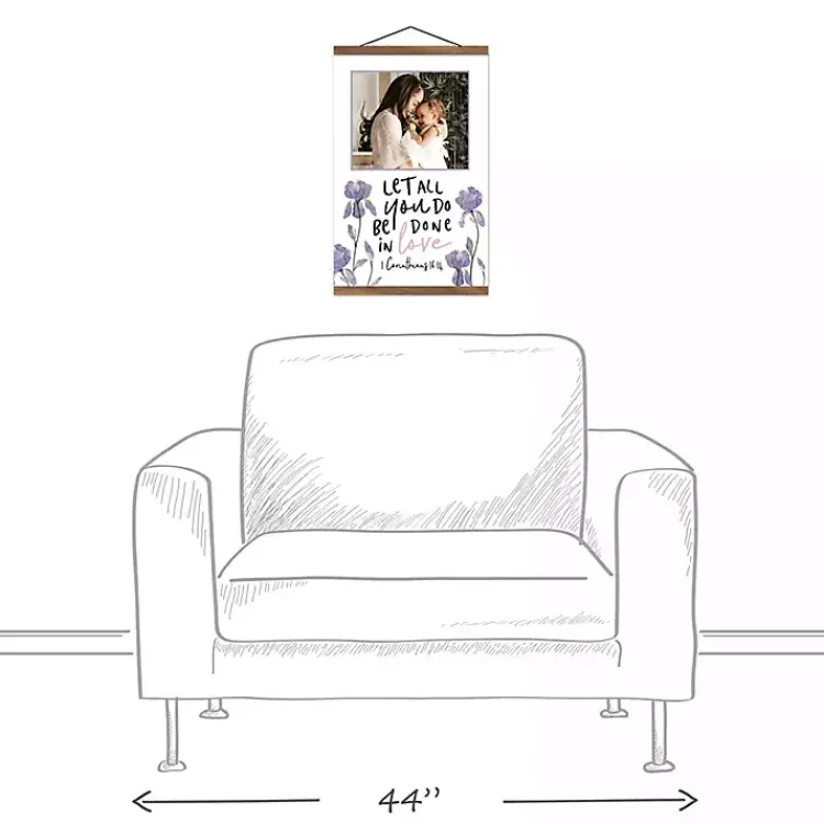 Kirklands Home Personalized Done in Love Hanging Canvas Print Sale
