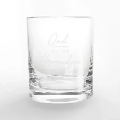 Kirklands Home Personalized Fathers Day Whiskey Glasses, Set of 2 Best