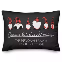 Pillows>Kirklands Home Personalized Gnome For The Holidays Outdoor Pillow