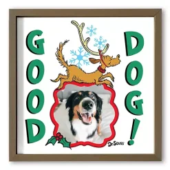 Christmas Art & Wall Decor>Kirklands Home Personalized Good Dog Grinch Wall Plaque Multi