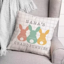 Easter Decorations>Kirklands Home Personalized Grandbunnies Indoor/Outdoor Pillow