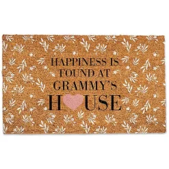 Kirklands Home Personalized Happiness Found At This House Doormat Sale