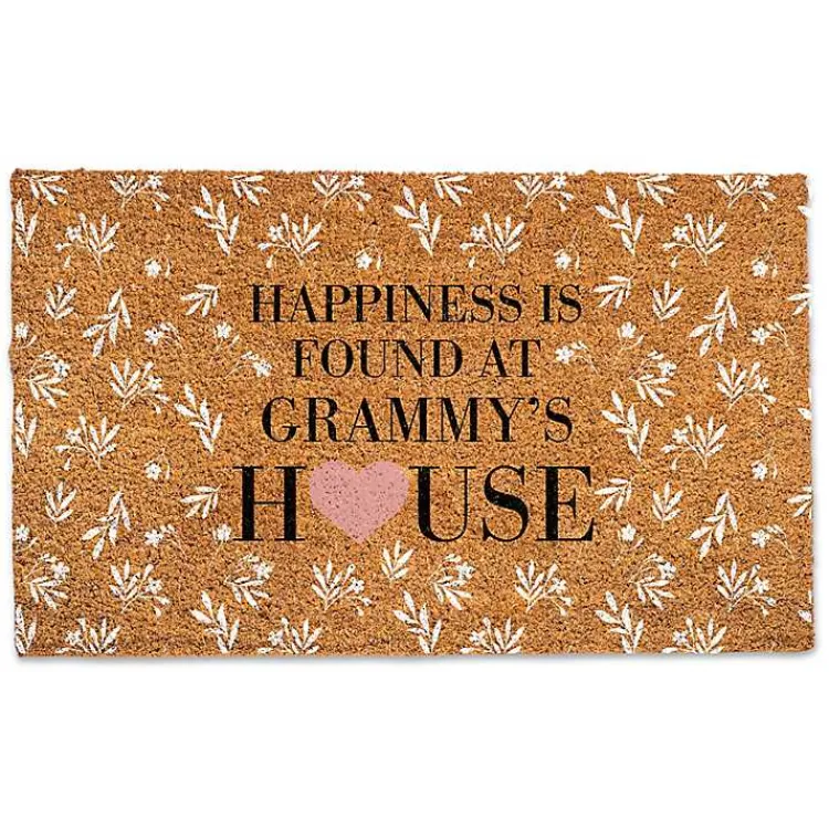 Kirklands Home Personalized Happiness Found At This House Doormat Sale