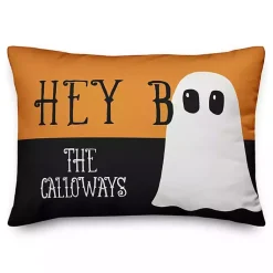 Halloween>Kirklands Home Personalized Hey Boo Ghost Halloween Pillow